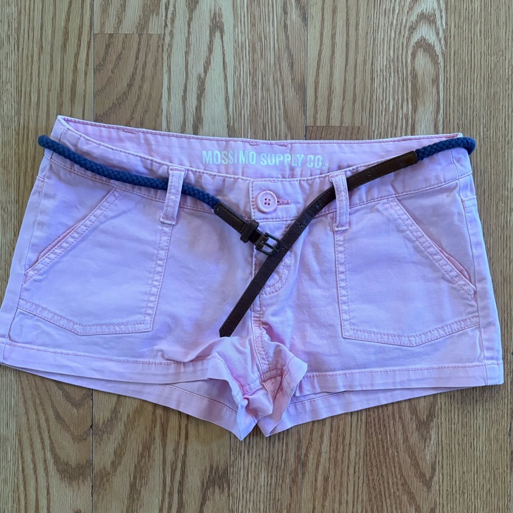 Mossimo Supply Co. Pink Jean Shorts Casual Summer Wear